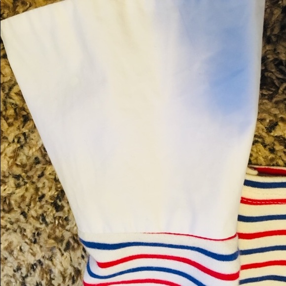 From Anthropologie a shirt with white cuffs! - Picture 4 of 5